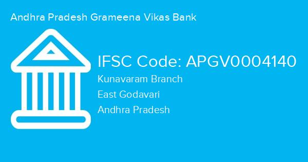 Andhra Pradesh Grameena Vikas Bank, Kunavaram Branch IFSC Code - APGV0004140