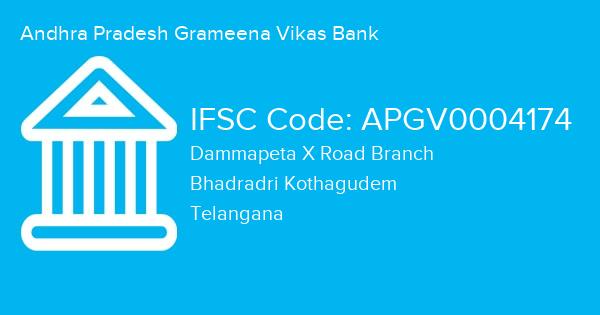 Andhra Pradesh Grameena Vikas Bank, Dammapeta X Road Branch IFSC Code - APGV0004174