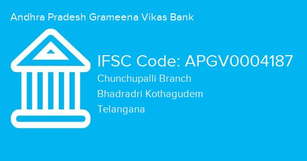 Andhra Pradesh Grameena Vikas Bank, Chunchupalli Branch IFSC Code - APGV0004187