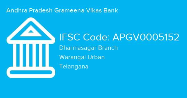 Andhra Pradesh Grameena Vikas Bank, Dharmasagar Branch IFSC Code - APGV0005152