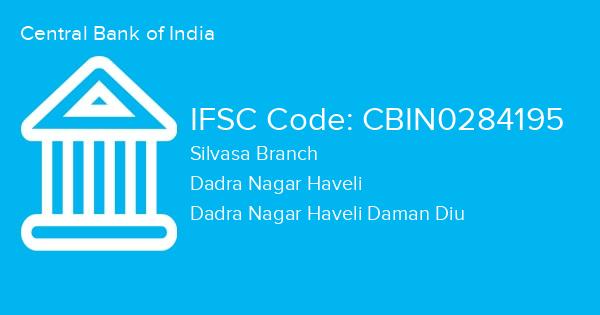 Central Bank of India, Silvasa Branch IFSC Code - CBIN0284195