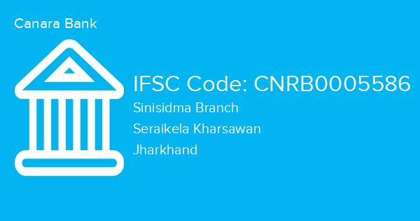 Canara Bank, Sinisidma Branch IFSC Code - CNRB0005586