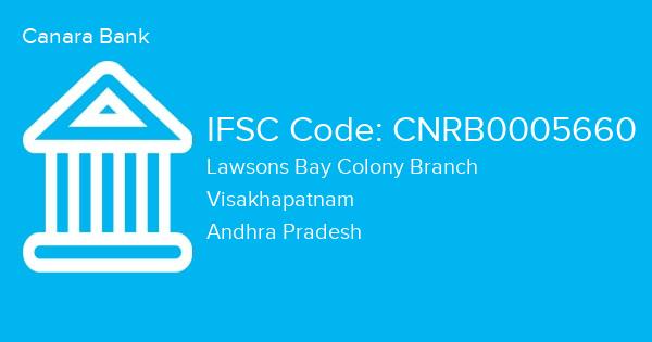 Canara Bank, Lawsons Bay Colony Branch IFSC Code - CNRB0005660