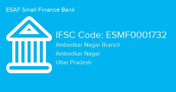 ESAF Small Finance Bank, Ambedkar Nagar Branch IFSC Code - ESMF0001732