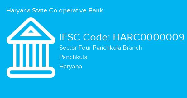 Haryana State Co operative Bank, Sector Four Panchkula Branch IFSC Code - HARC0000009