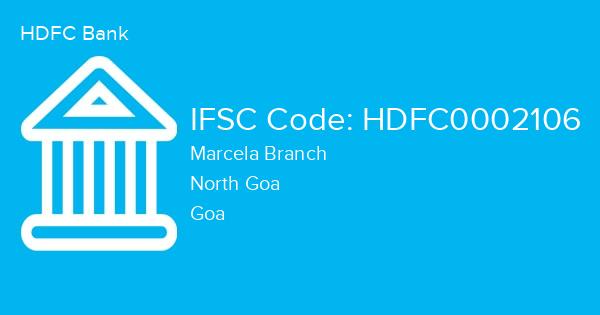HDFC Bank, Marcela Branch IFSC Code - HDFC0002106