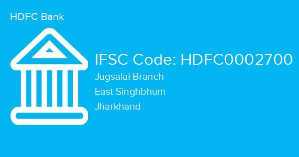 HDFC Bank, Jugsalai Branch IFSC Code - HDFC0002700