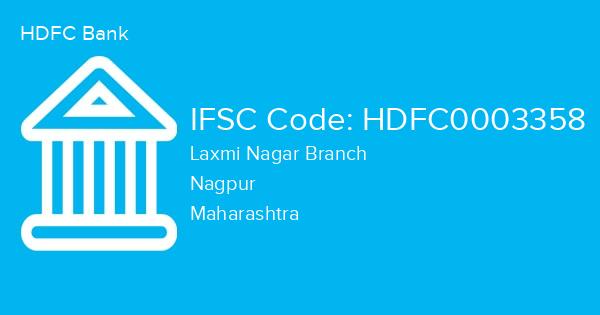 HDFC Bank, Laxmi Nagar Branch IFSC Code - HDFC0003358