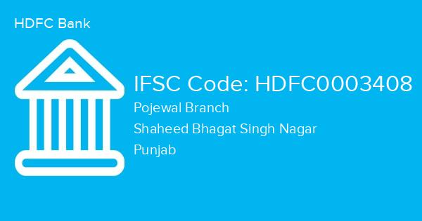 HDFC Bank, Pojewal Branch IFSC Code - HDFC0003408