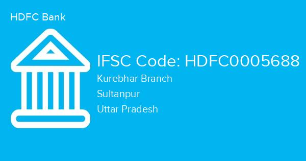 HDFC Bank, Kurebhar Branch IFSC Code - HDFC0005688