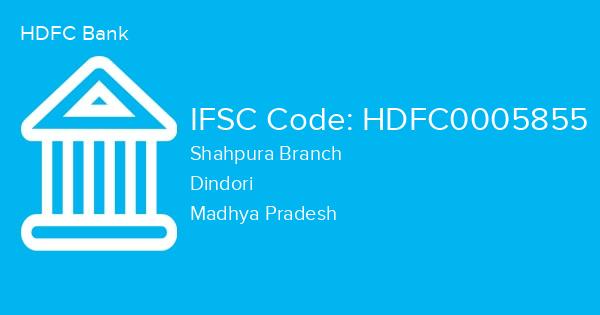HDFC Bank, Shahpura Branch IFSC Code - HDFC0005855