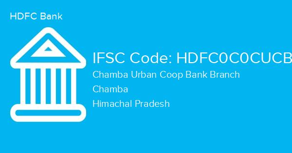 HDFC Bank, Chamba Urban Coop Bank Branch IFSC Code - HDFC0C0CUCB