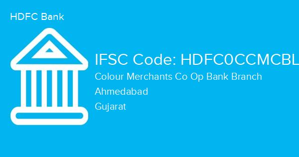 HDFC Bank, Colour Merchants Co Op Bank Branch IFSC Code - HDFC0CCMCBL