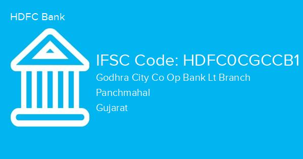 HDFC Bank, Godhra City Co Op Bank Lt Branch IFSC Code - HDFC0CGCCB1