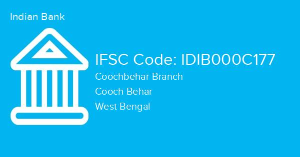 Indian Bank, Coochbehar Branch IFSC Code - IDIB000C177