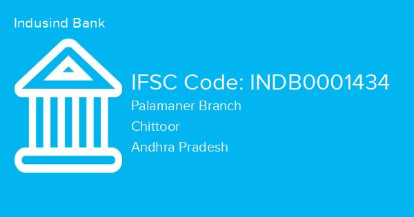 Indusind Bank, Palamaner Branch IFSC Code - INDB0001434