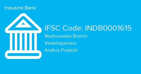 Indusind Bank, Madhurwada Branch IFSC Code - INDB0001615