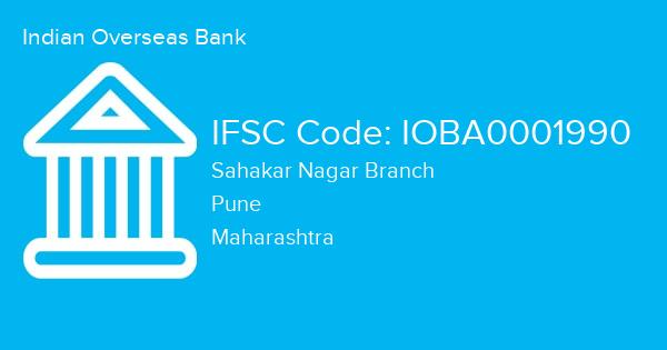 Indian Overseas Bank, Sahakar Nagar Branch IFSC Code - IOBA0001990