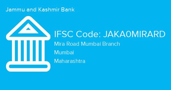 Jammu and Kashmir Bank, Mira Road Mumbai Branch IFSC Code - JAKA0MIRARD