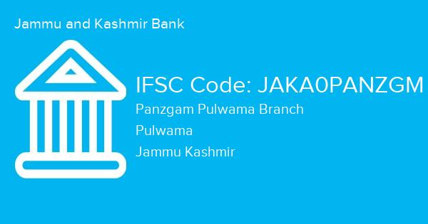 Jammu and Kashmir Bank, Panzgam Pulwama Branch IFSC Code - JAKA0PANZGM
