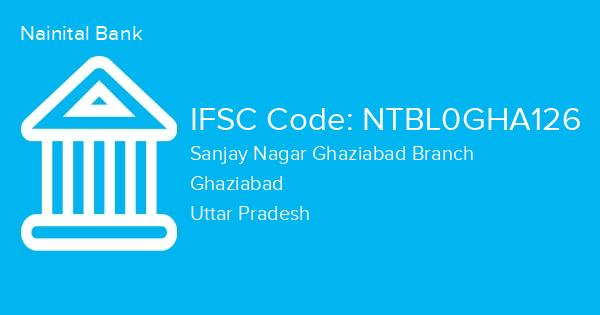 Nainital Bank, Sanjay Nagar Ghaziabad Branch IFSC Code - NTBL0GHA126