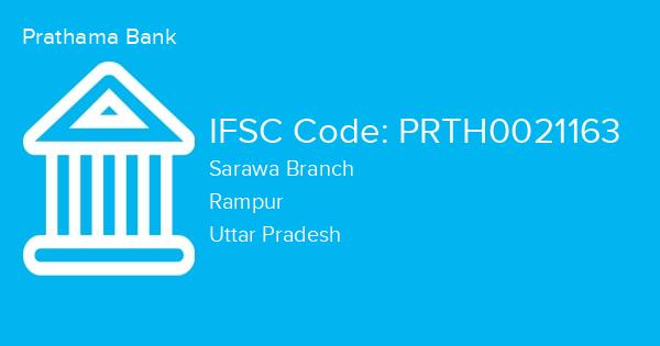 Prathama Bank, Sarawa Branch IFSC Code - PRTH0021163