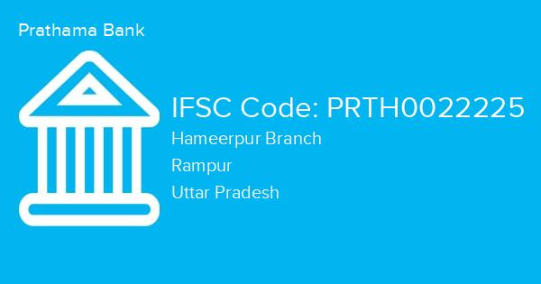 Prathama Bank, Hameerpur Branch IFSC Code - PRTH0022225