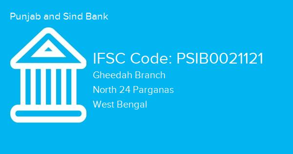 Punjab and Sind Bank, Gheedah Branch IFSC Code - PSIB0021121