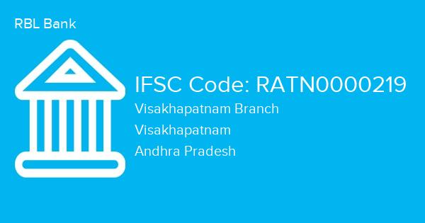RBL Bank, Visakhapatnam Branch IFSC Code - RATN0000219
