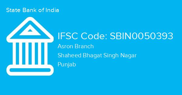 State Bank of India, Asron Branch IFSC Code - SBIN0050393