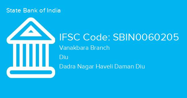 State Bank of India, Vanakbara Branch IFSC Code - SBIN0060205