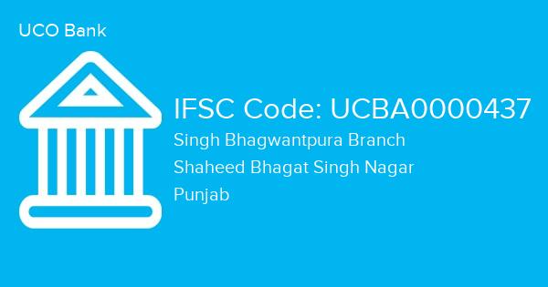 UCO Bank, Singh Bhagwantpura Branch IFSC Code - UCBA0000437