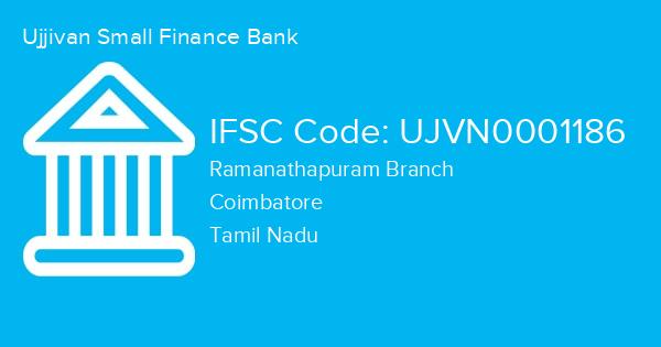 Ujjivan Small Finance Bank, Ramanathapuram Branch IFSC Code - UJVN0001186