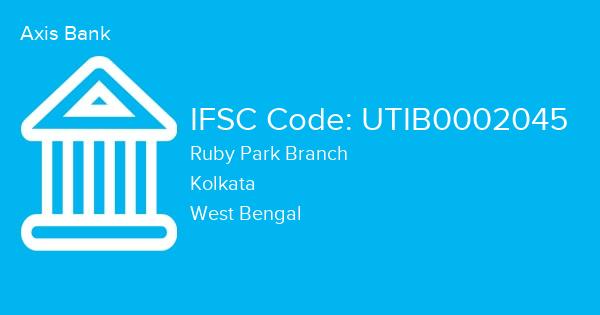 Axis Bank, Ruby Park Branch IFSC Code - UTIB0002045