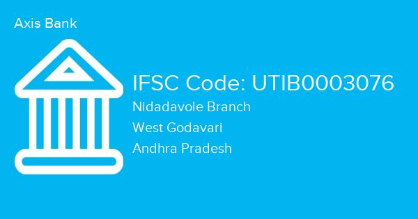 Axis Bank, Nidadavole Branch IFSC Code - UTIB0003076