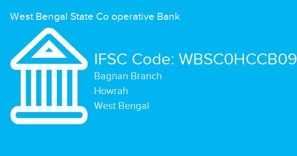 West Bengal State Co operative Bank, Bagnan Branch IFSC Code - WBSC0HCCB09