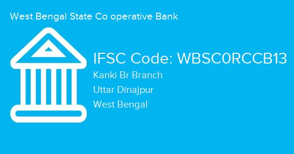 West Bengal State Co operative Bank, Kanki Br Branch IFSC Code - WBSC0RCCB13