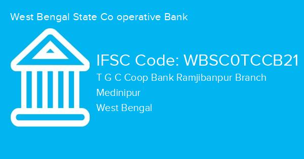 West Bengal State Co operative Bank, T G C Coop Bank Ramjibanpur Branch IFSC Code - WBSC0TCCB21
