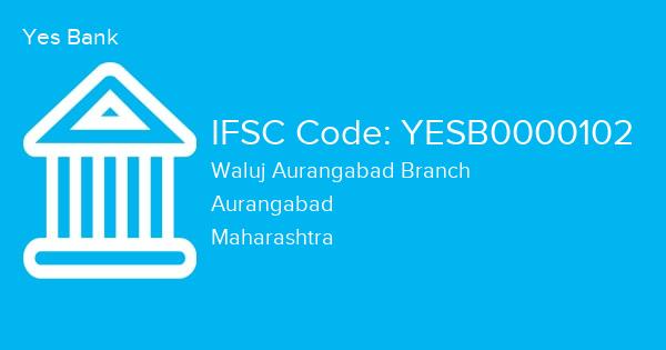 Yes Bank, Waluj Aurangabad Branch IFSC Code - YESB0000102