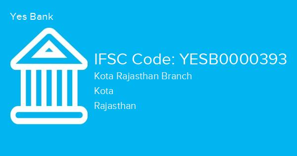 Yes Bank, Kota Rajasthan Branch IFSC Code - YESB0000393