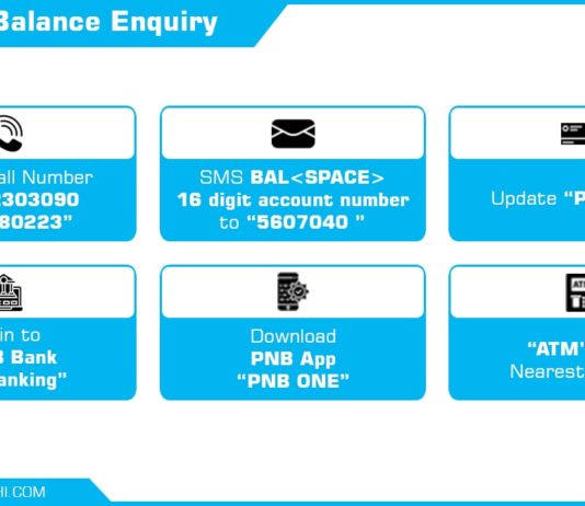 how to check pnb account balance