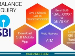 SBI Balance Check Missed Call Number