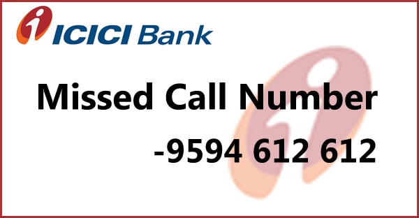 ICICI Bank Missed Call Number