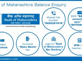 Bank of Maharashtra Balance Check Methods