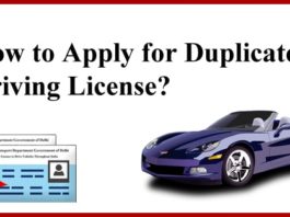 How to Apply for Duplicate Driving License