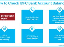 How to Check IDFC First Bank Account Balance