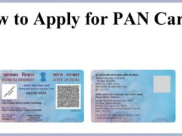 how to apply for PAN Card