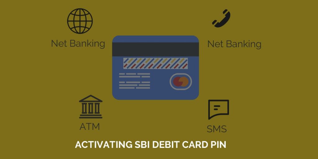 How to generate sbi debit card pin