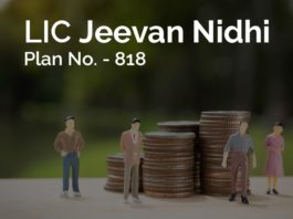 lic jeevan nidhi plan 818