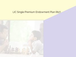 lic single premium plan 817